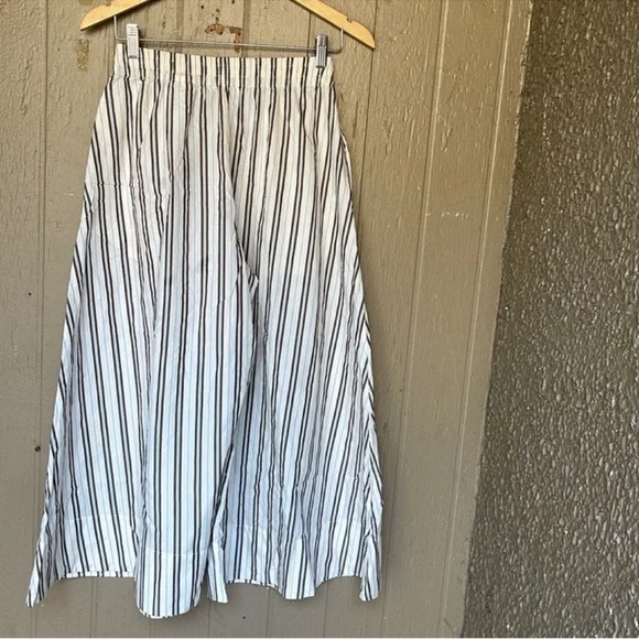 Cos striped wide leg pants